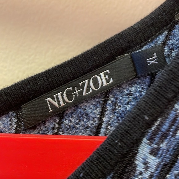 Nick and Zoe blue sweater dress - Picture 2 of 7